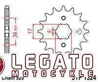 ZĘBATKA NAPĘDOWA JT PRZÓD