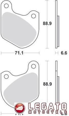 KLOCKI HAMULCOWE SBS 543 H