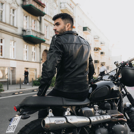 Kurtka Skórzana Ozone Ramones Black