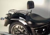 Yamaha XVS 1300 Midnight Star (2007-) solorack with backrest