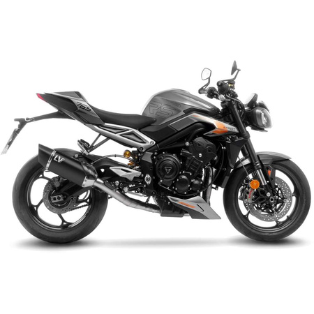LEOVINCE Układ Wydechowy LV-14 R Black Edition Triumph Street Triple 765 RS 2023-2024