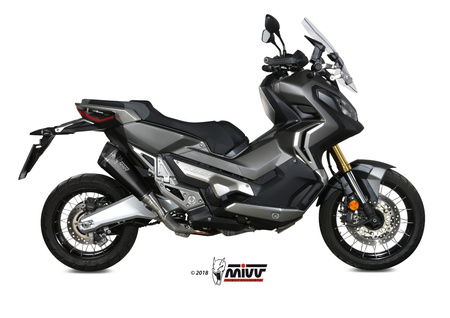 Mivv Tłumik końcowy DELTA RACE BLACK STAINLESS STEEL HONDA X-ADV 750 2017-2025