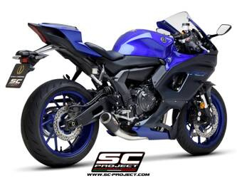 SC-Project układ wydechowy CR-T carbon Yamaha R7 (2021 – 2024)