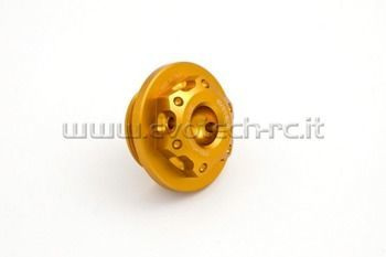 Korek wlewu oleju   EVOTECH RC  Kawasaki złoty