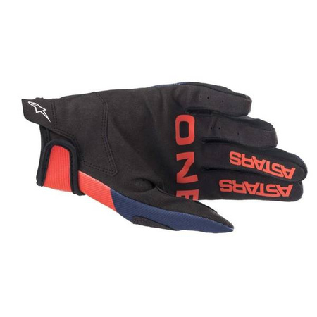 RĘKAWICE ALPINESTARS RADAR DARK BLUE FLUO RED