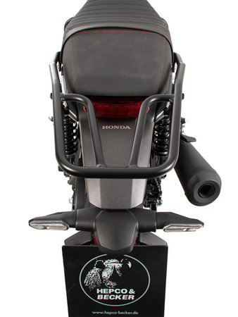 Tube rear rack black for Honda GB 350 S (2025-)