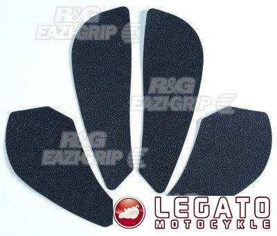 TANKPAD ANTYPOŚLIZGOWY 4 CZĘŚCI BLACK KAWASAKI ZX6R (05-08)