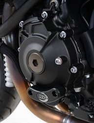 SLIDERY SILNIKA RG RACING YAMAHA MT-10, LEWA STRONA BLACK