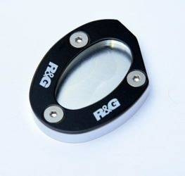 ELEMENT NÓŻKI - KICKSTAND SHOE KAWASAKI Z1000 14- / Z1000SX / ZX636 13- / 1000 VERSYS 12 SILVER