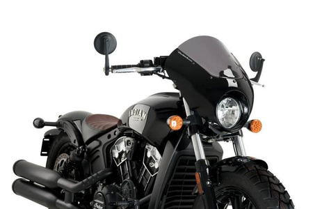 Owiewka CA Dark Knight do Indian Scout Bobber Mocno przyciemniany (F) CUP0029F