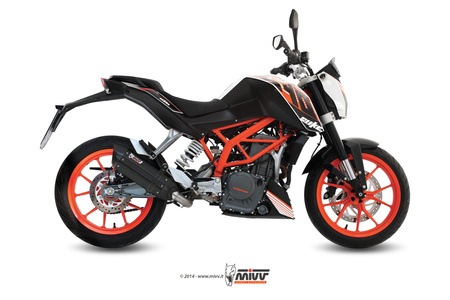 Mivv Układ wydechowy SUONO BLACK stal nierdzewna  KTM 390 DUKE 2013-2016