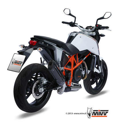 Mivv Tłumik końcowy SUONO BLACK stal nierdzewna KTM 690 DUKE 2012-2018