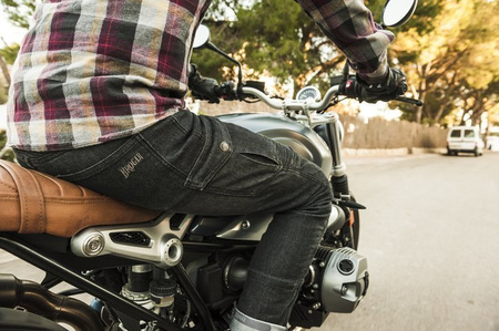  	Spodnie Jeansowe Broger Ohio Tapered Fit Raw Navy