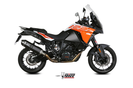 Mivv Tłumik końcowy SPEED EDGE BLACK stal nierdzewna KTM 1290 SUPER ADVENTURE / R / S / T 2015-2020