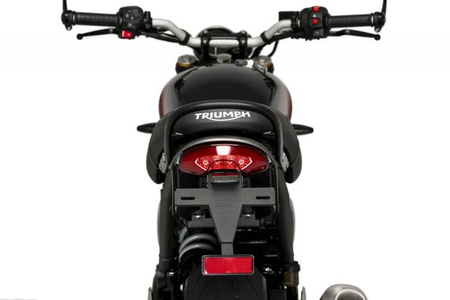 Fender eliminator PUIG do Triumph Scrambler 400X / Speed 400 2024-2025 Czarny (N) 22128N