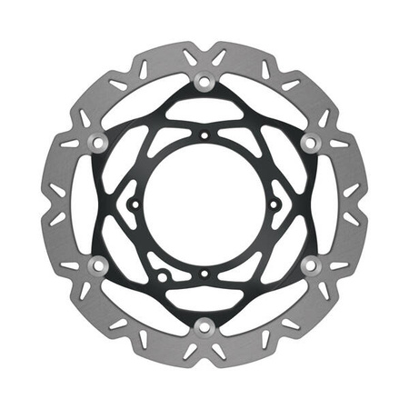 EBC Tarcza hamulcowa motocyklowa SMX6184K Supermoto, 320mm, konturowa, Carbon Look