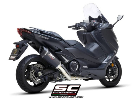 SC-Project układ wydechowy SC1-R carbon Yamaha TMAX 560 (2020 – 2021)