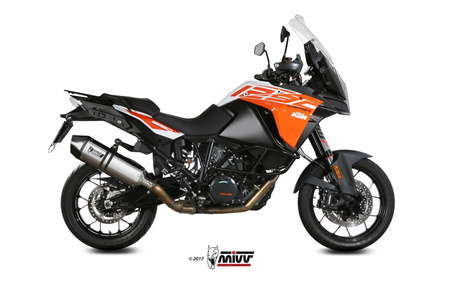 Mivv Tłumik końcowy SPEED EDGE stal nierdzewna KTM 1290 SUPER ADVENTURE / R / S / T 2015-2020