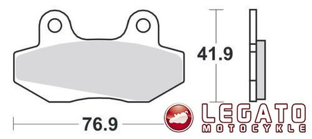KLOCKI HAMULCOWE SBS 103 HF