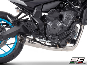 SC PROJECT Układ Wydechowy S1 Yamaha MT-07 2025-2026