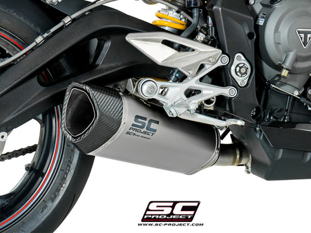 SC-Project Tłumik końcowy SC1-R Titanium Triumph Street Triple 765 2017-2019