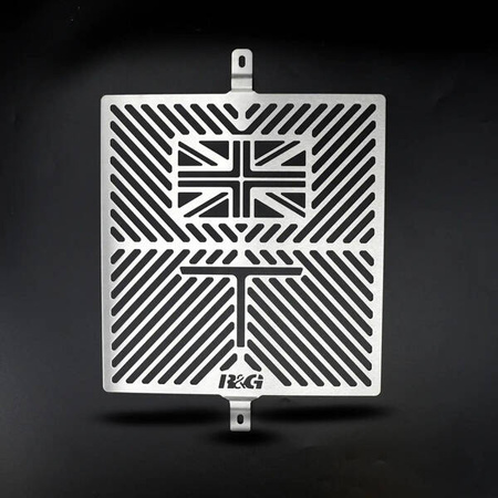 OSŁONA CHŁODNICY RG RACING TRIUMPH SCRAMBLER 1200 XC/XE 19- STAL NIERDZEWNA BRANDED