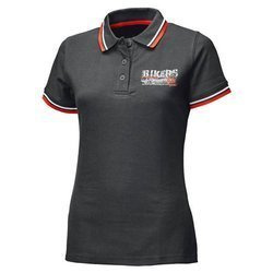 T-Shirt Held Lady Polo Bikers Black