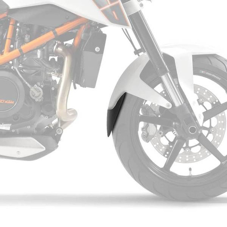 Przedłużenie błotnika do KTM 690 Duke / R 12-17 (przednie) Czarny (N) 3519N