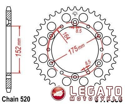 ZĘBATKA NAPĘDOWA JT TYŁ