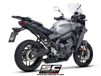 SC-Project układ wydechowy S1 Matt Black Yamaha TRACER 9 (2021 – 2024)