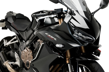 Boczne spoilery dociskowe do Honda CBR650R 2021-2023 Czarny (N) 21333N