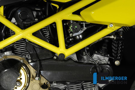 Osłony pasa rozrządu cam belt - carbon do Ducati Hypermotard 1100 (07-12) ILMBERGER ZAO.007.HYPER.K