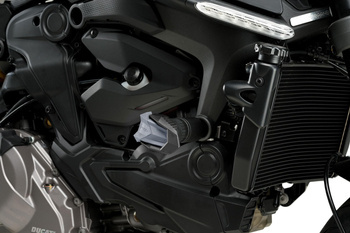 Crash pady PUIG do Ducati Monster 937 2021-2025 Czarny (N) 20716N