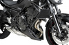 Spoiler silnika PUIG do Kawasaki Z650 25-26 Czarny mat (J) 22531J