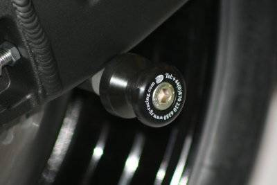 ROLKI WAHACZA M10 ZX6 '07 / ZRX1100/1200 WHITE R&G