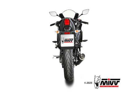 Mivv Układ wydechowy GP PRO BLACK stal nierdzewna YAMAHA MT-125 2025