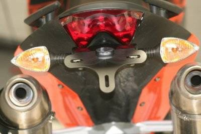 MOCOWANIE TABLICY REJESTRACYJNEJ KTM 690SM & 690 DUKE III 08-