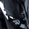 ZAŚLEPKA PODNÓŻKA RG RACING HONDA CB125R 18-/CB300R 18- POJEDYNCZA BLACK