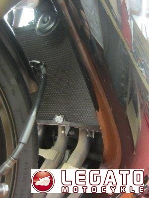 OSŁONA CHŁODNICY KAWASAKI ZX10R (06-07) BLACK