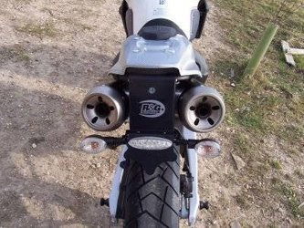 MOCOWANIE TABLICY REJESTRACYJNEJ RG RACING YAMAHA MT-03 BLACK