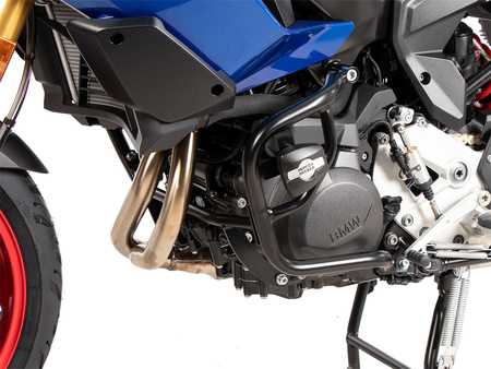 Engine protection bar black incl. protection pads for BMW F 900 XR (2025-)