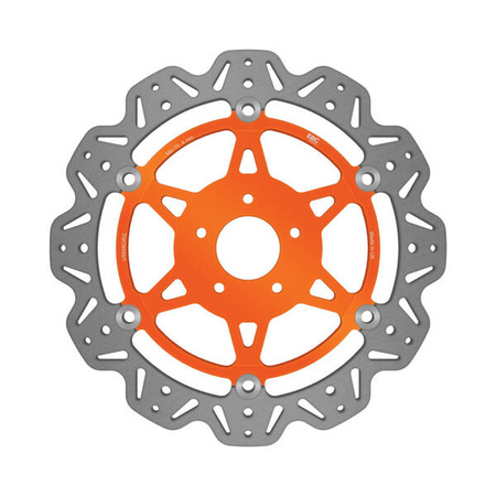 EBC Tarcza hamulcowa motocyklowa VR856ORG VEE, pomarańczowa