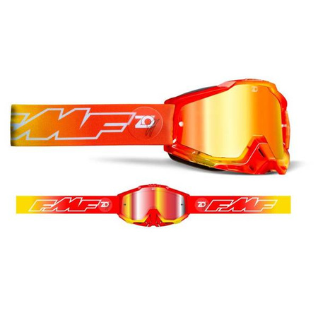 GOGLE FMF POWERBOMB OSBORNE RED - SZYBA MIRROR RED