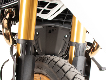 Additional engine protection plate expansion black for BMW R 12 G/S (2025-)