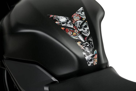 Tankpad PUIG Skull Party Czarny (N) 20593N