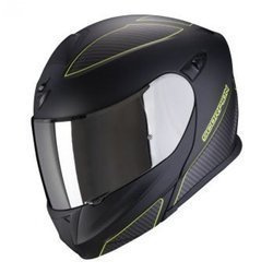 KASK SCORPION EXO-920 FLUX BLACK YELLOW MAT
