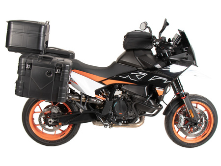 Side carrier permanent mounted black for KTM 890 SMT (2023-)