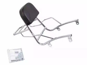 Suzuki VL 800 Intruder/LC/C 800 Intruder/Black (2001-) sissybar with rack