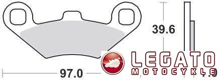 KLOCKI HAMULCOWE SBS 716 SI