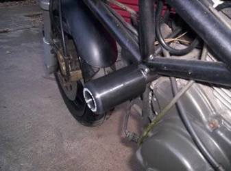 CRASHPADY CLASSIC RG RACING DUCATI MONSTER 97-00 BLACK